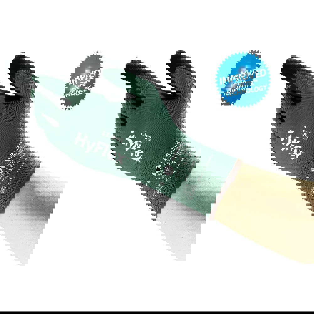 Series 11-842 General Purpose Work Gloves: Foam Nitrile-Coated Recycled Nylon & Spandex